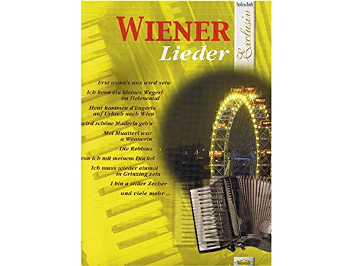Wiener Lieder. Akkordeon von VHR Alfons Holzschuh Musikverlag